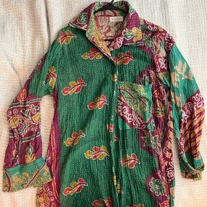 Kantha One of a kind!Indian Dress🔥Kantha Bae Chakra Duster